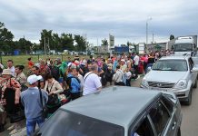 Количество возвращающихся на Украину беженцев увеличилось