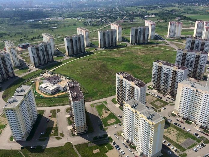 ЖК "Суворовский"//Фото со страницы пользователя Ирина Кузьмичева в соцсети Facebook.com