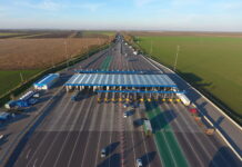 В Ростовской области еще один участок М-4 в станет платным Пункт сбора оплаты на трассе М-4 «Дон» //Фото: пресс-служба "Автодор"