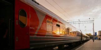 На СКЖД на новогодние праздники назначили 16 пар дополнительных поездов поезд // фото: Министерство транспорта Ростовской области