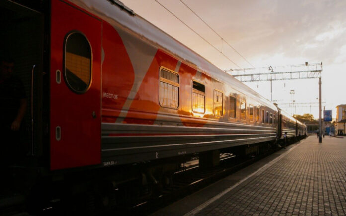 поезд // фото: Министерство транспорта Ростовской области