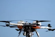 Атаку беспилотников отразили в Ростовской области ночью 12 февраля Дрон-квадрокоптер // Фото: Top Flight Technologies