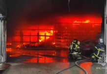 Пожар достиг снарядов Пожар достиг снарядов