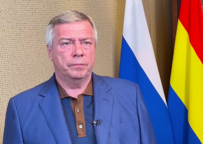 Василий Голубев // Фото: скриншот видеоролика, опубликованного в telegram-канале губернатора Ростовской области