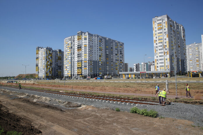 Строительства трамвайной линии в Ростове //Фото: пресс-служба губернатора Ростовской области