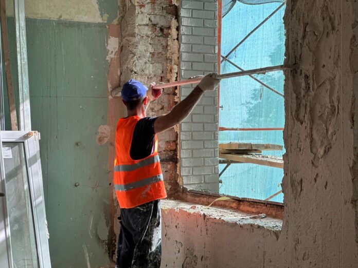 капремонт //Фото: telegram-канал Алексея Логвиненко