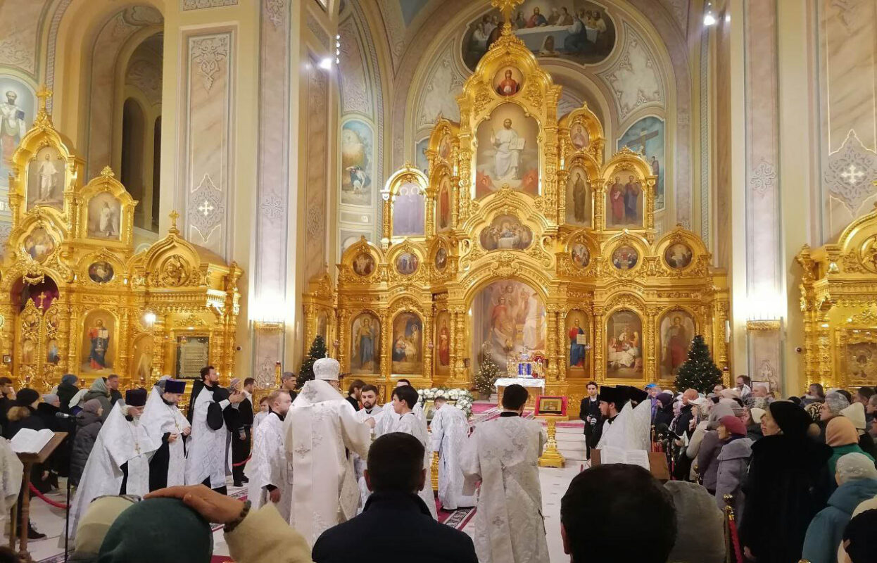 В Ростове верующие отметили Крещение Господне //Фото: Татьяна Дмитриева, Городской репортер
