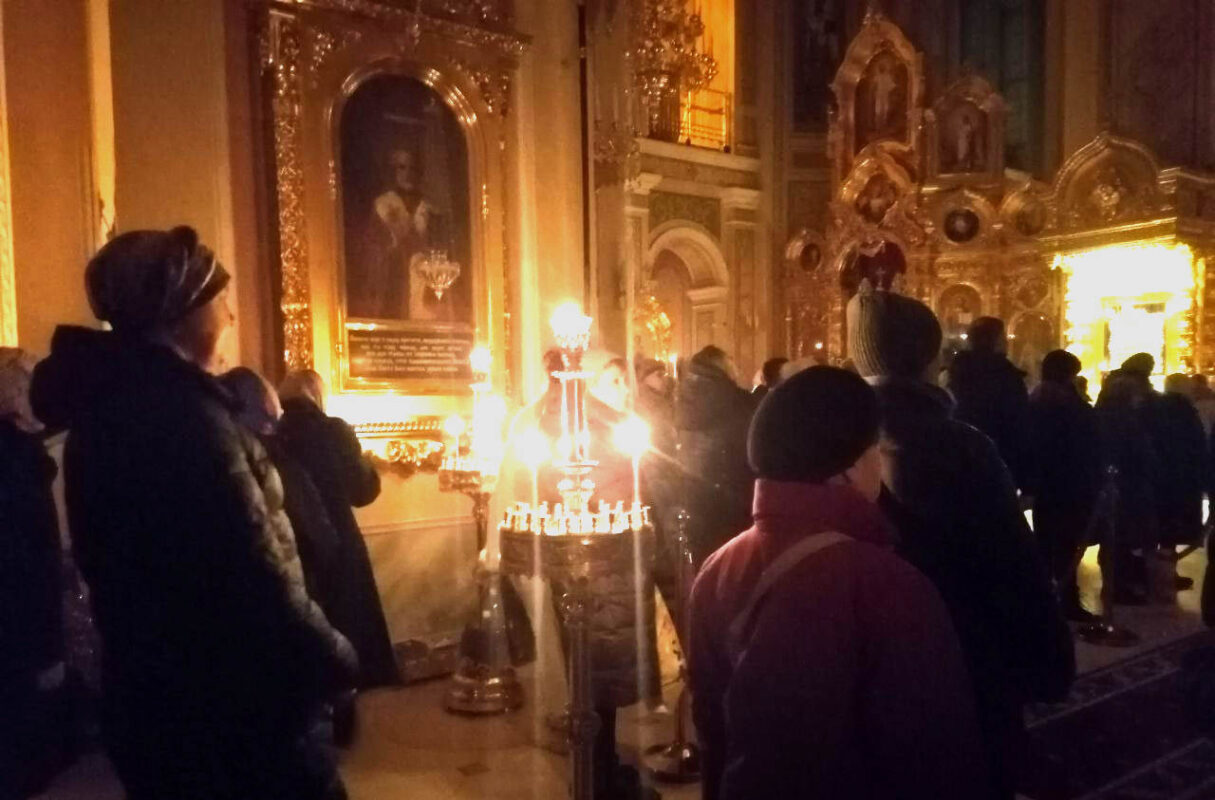 В Ростове верующие отметили Крещение Господне //Фото: Татьяна Дмитриева, Городской репортер