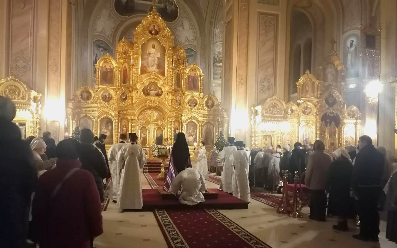 В Ростове верующие отметили Крещение Господне //Фото: Татьяна Дмитриева, Городской репортер
