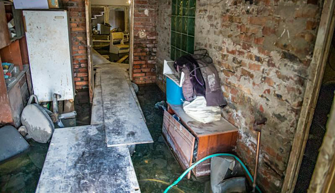 В Ростове поселок на Шоссейной постепенно тонет в грунтовых водах //Фото Блокнот-Ростов