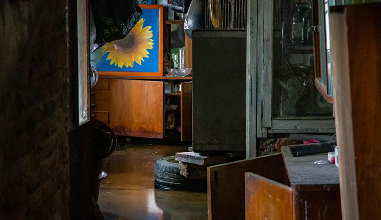 В Ростове поселок на Шоссейной постепенно тонет в грунтовых водах //Фото Блокнот-Ростов