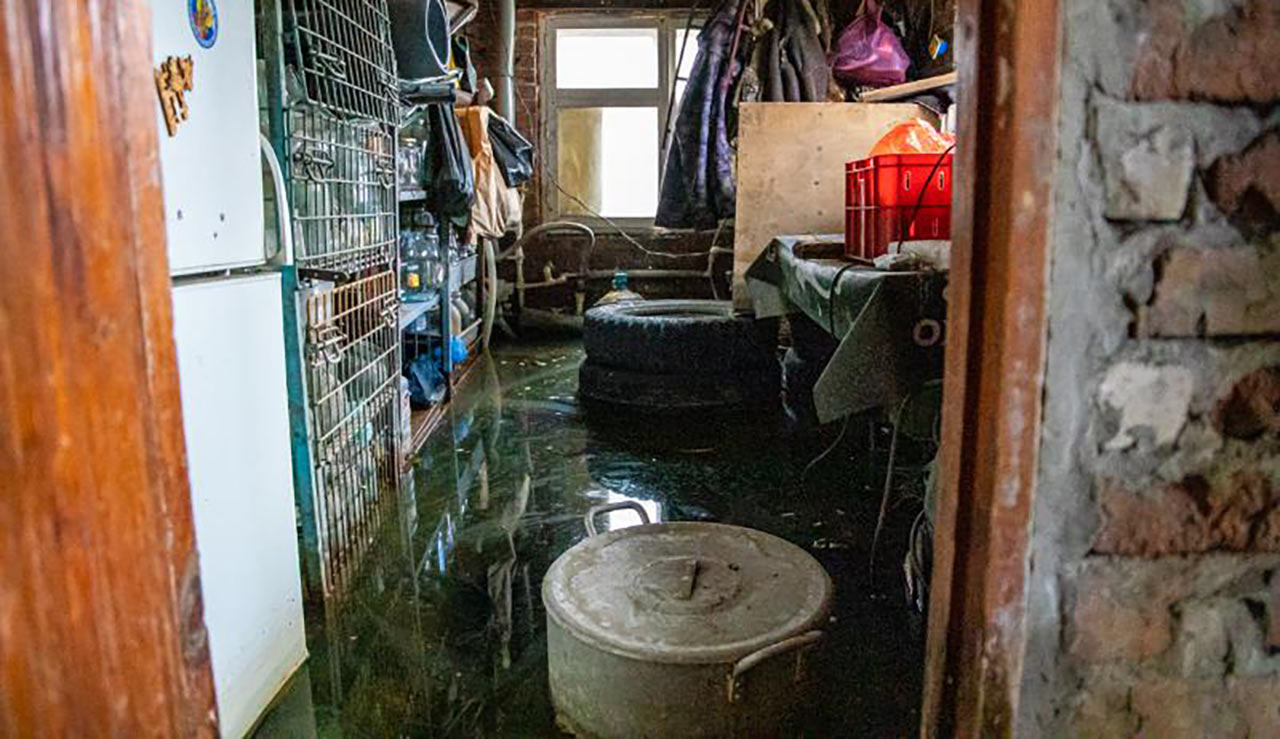 В Ростове поселок на Шоссейной постепенно тонет в грунтовых водах //Фото Блокнот-Ростов