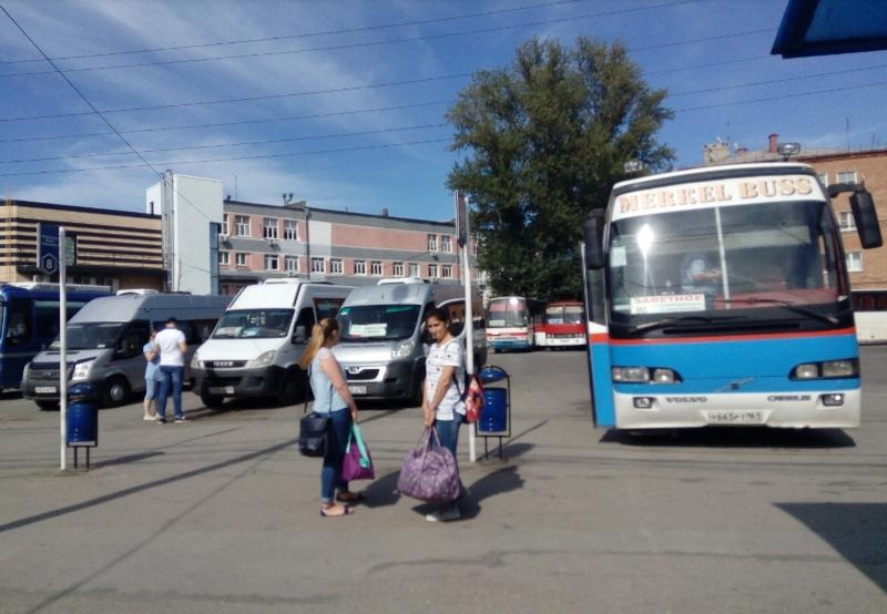 Автобусы на Старом автовокзале //Фото Яндекс Карты