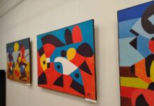 В Ростовском областном музее ИЗО открылась выставка «Неомодернизм Владимира Паршина» выставка Владимира Паршина // фото: Татьяна Дмитриева