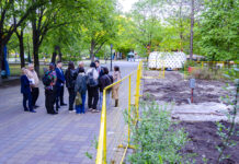 В парке Плевен остановили незаконное строительство киоска Парк Плевен // фото: Администрация Советского района Ростова-на-Дону