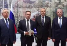 Россия и Украина договорились об обмене пленными и продолжении переговоров выступление Владимира Мединского // фото: скриншот видео "РИА Новости"