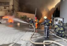 Пожар на Орской усиливается: планируется тушение авиацией пожар на Орской // фото: скриншот видео в Telegram-канале МЧС Ростовской области