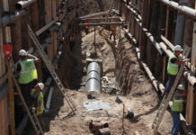 В Таганроге отремонтируют коллектор до конца ноября в Таганроге восстанавливают аварийный коллектор // фото: donland.ru