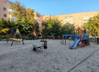 В Ростовской области завершили обустройство детских площадок детские площадки в Усть-Донецком районе // фото: пресс-служба Правительства Ростовской области