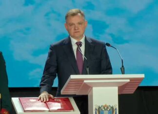Юрий Слюсарь официально вступил в должность губернатора Ростовской области
