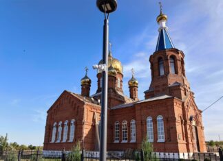 В Усть-Донецком районе благоустраивают сквер у церкви Иоанна Богослова в хуторе Мостовской возле церкви Ионна Богослова благоустроят сквер // фото: donland.ru