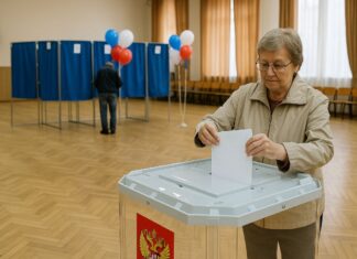 Выборы-2025 в Ростове: рекорды в отчетах и равнодушие на участках Выборы в Ростове-на-Дону //Визуализация ИИ