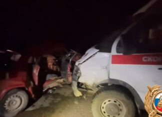 В Ростовской области в ДТП со «скорой» погибли двое авария на трассе "Морозовск-Цимлянск-Волгодонск" унесла две жизни // фото: скриншот видео пресс-службы Госавтоинспекции по Ростовской области
