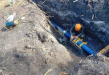 В Чертковском районе строят новый водовод за 2,3 млрд рублей строительство водовода в Чертковском районе // фото: пресс-служба Правительства Ростовской области