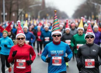 Движение транспорта ограничат в Ростове из-за новогоднего забега