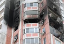 В пострадавшем от атаки БПЛА доме на Левенцовке до сих пор не начали ремонт