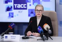 Власти Ростова прокомментировали запрет на работу мигрантов курьерами Директор департамента потребительского рынка Ростовской области Ирина Гелас//Фото: Эрик Романенко