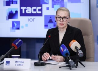 Власти Ростова прокомментировали запрет на работу мигрантов курьерами Директор департамента потребительского рынка Ростовской области Ирина Гелас//Фото: Эрик Романенко