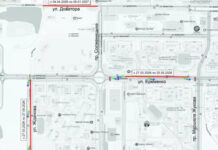 В Ростове перекроют участки улиц на Западном из-за ремонта ливневки Схема перекрытия улиц в ЗЖМ Ростова //Иллюстрация пресс-службы Администрации Ростова-на-Дону