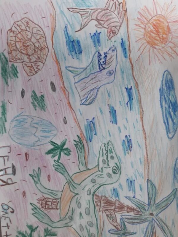 Рисунок Арсения Головинова //Рисунок из архива семьи, публикуется с письменного разрешения 