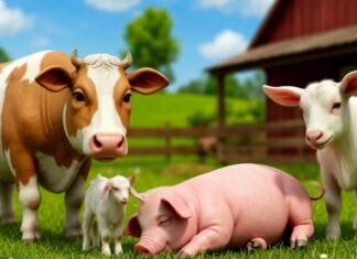 Риск вспышек опасных болезней животных появился в Ростовской области //Изображение сделано при помощи нейросети Шедеврум