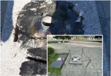 В Зернограде снова осквернили мемориал Вечного огня