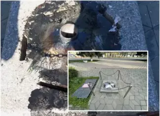 В Зернограде снова осквернили мемориал Вечного огня