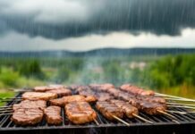 В Ростове на майские праздники прогнозируют дожди и до 21 градуса //Изображение сгенерировано при помощи нейросети Шедеврум