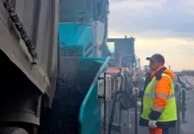 Капремонт трассы «Новороссия» под Таганрогом идёт с опережением графика //Фото: пресс-служба Федерального дорожного агентства